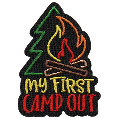 My 1st Camp Out Fun Patch