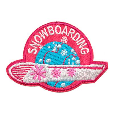 SNOWBOARDING FUN PATCH
