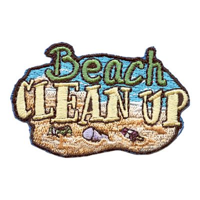 Beach Clean Up Fun Patch
