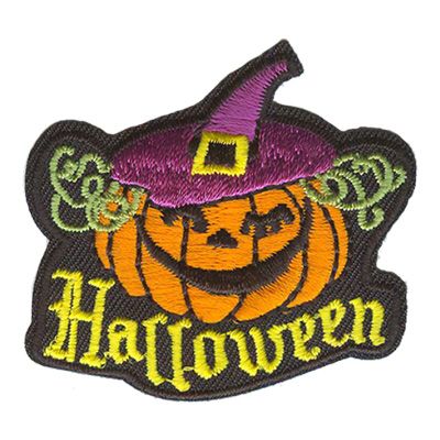 Halloween - (Pumpkin Witch) Fun Patch