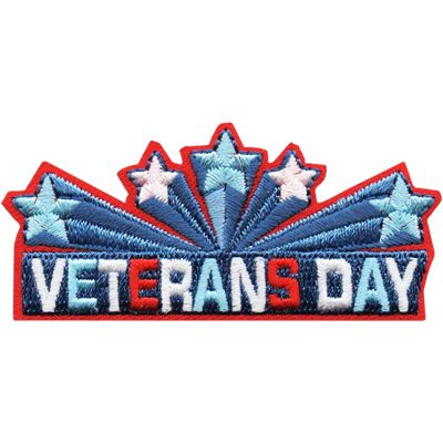 Veterans Day - (Stars) Fun Patch