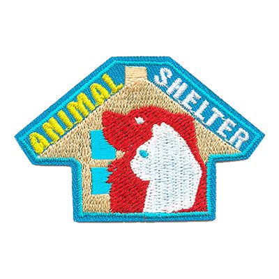 ANIMAL SHELTER FUN PATCH house