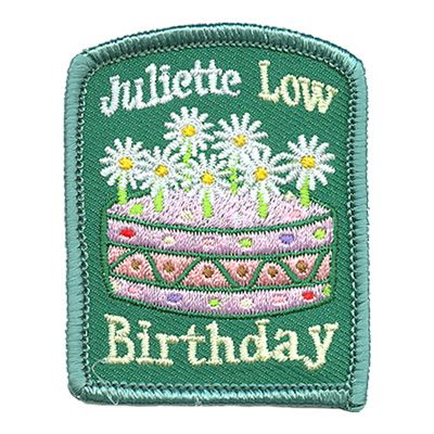Juliette Low Birthday - (Green) Fun Patch