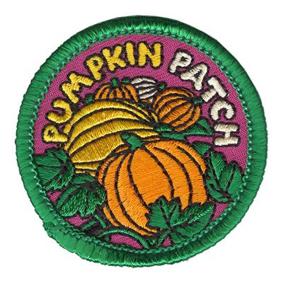 Pumpkin Patch - (Green Border) Fun Patch