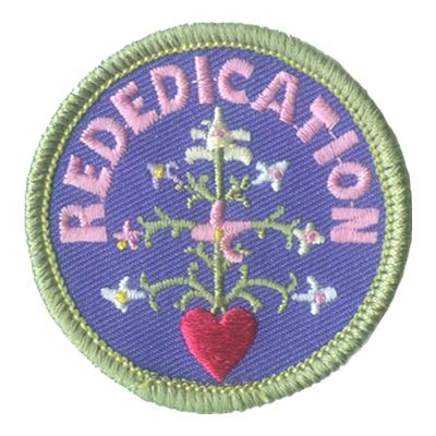 Rededication - (Red Heart) Fun Patch