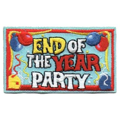End Of Year Party Fun Patch