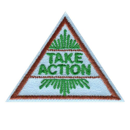 Brownie Take Action Award Badge
