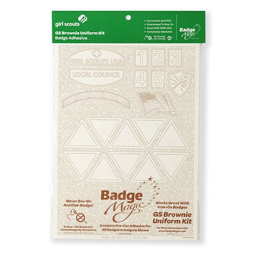 Badge Magic Girl Scout Brownie Uniform Kit