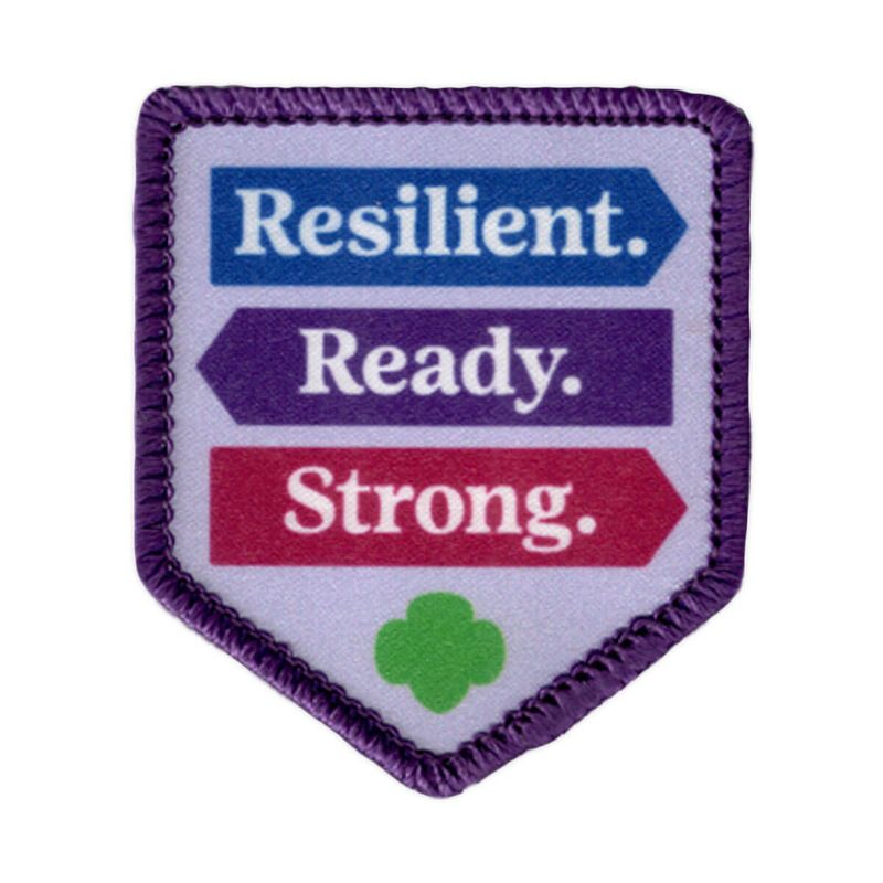 Resilient. Ready. Strong. Sew-On Patch