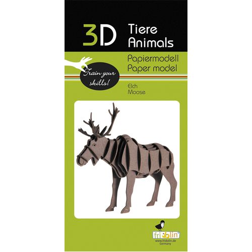 3-D PAPER MODEL, MOOSE
