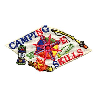 Camping Skills Fun Patch