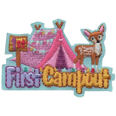 1st Camp Out Fun Patch Deer