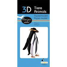3-D PAPER MODEL, Penguin
