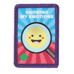 Junior Mental Wellness Sew-On Patch — Knowing My Emotions