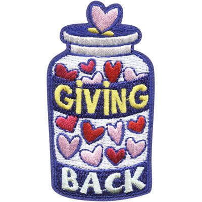 Giving Back - (Jar of Hearts) Fun Patch