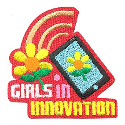 GIRLS IN INNOVATION FUN PATCH