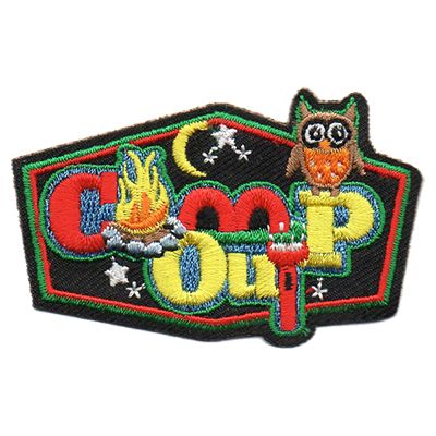 Camp Out - (Owl) Fun Patch