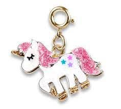 Charm It Gold Glitter Unicorn