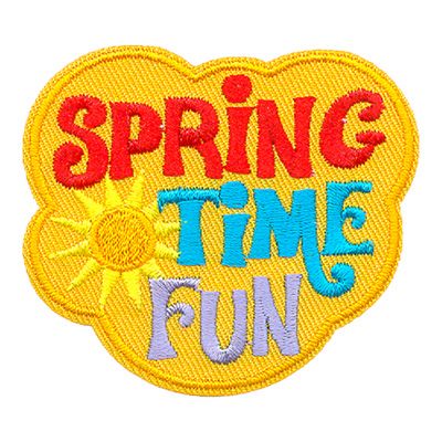 SPRINGTIME FUN FUN PATCH -NO Reorder