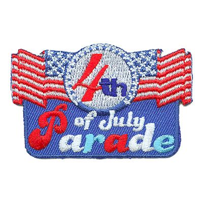 4TH OF JULY PARADE FUN PATCH