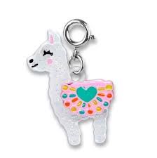 Charm It Glitter Llama