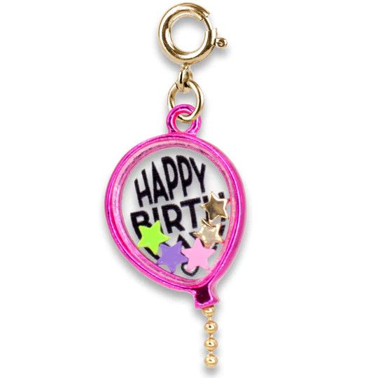 Charm It Gold Birthday Balloon Shaker