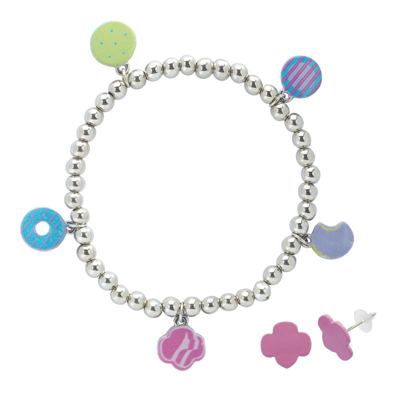 BRIGHT COOKIE STRETCH CHARM BRACLET
