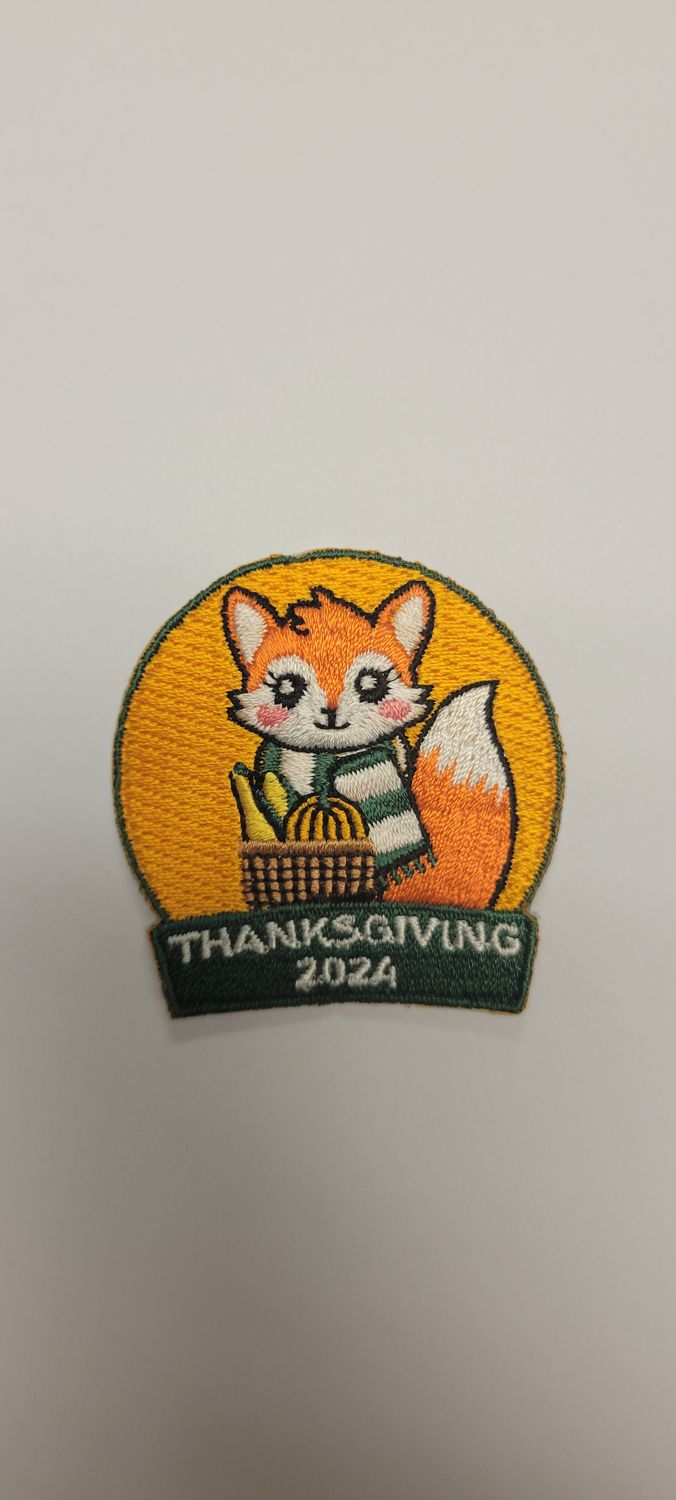 Thanksgiving 2024 Fun Patch