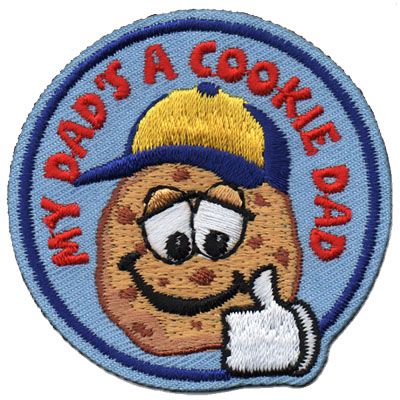 My Dad's A Cookie Dad Fun Patch