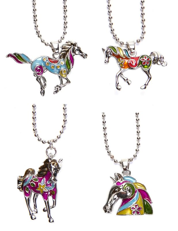 Colorful Horse Necklace