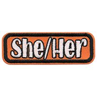 She/Her Fun Patch