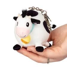 Micro Squishable Blk &amp; Wht Cow