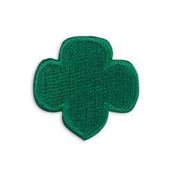 Embroidered Trefoil Patch Pin