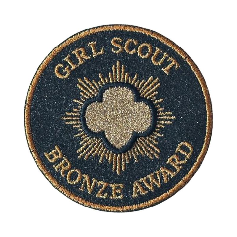 BRONZE AWARD GLITTER SUPER FUN PATCH