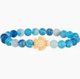 Sea Turtle Aqua Blue- Fahlo Bracelet