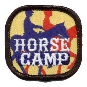 HORSE CAMP FUN PATCH