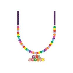 GIRL SCOUTS CANDY COLOR NECKLACE