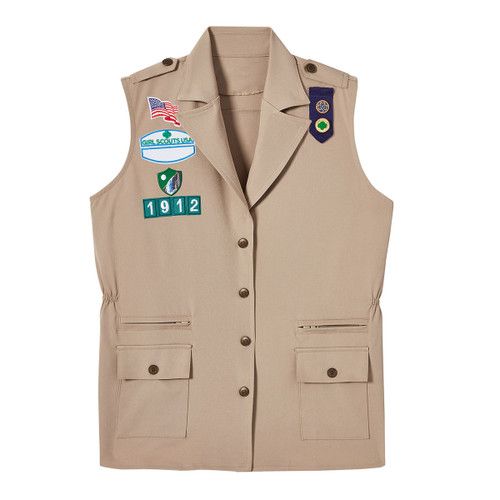 Official Cadette Senior Ambassador Cargo Vest, Size: Teen SM
