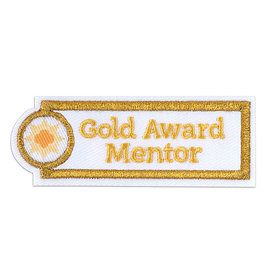 Gold Award Mentor Patch