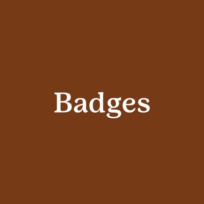 Badges