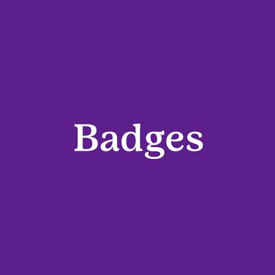 Badges