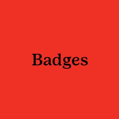 Badges