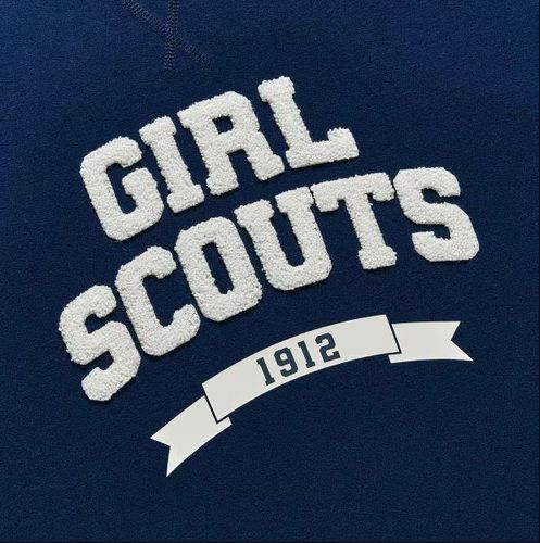 Navy Varsity Pullover Sweatshirt - Adult