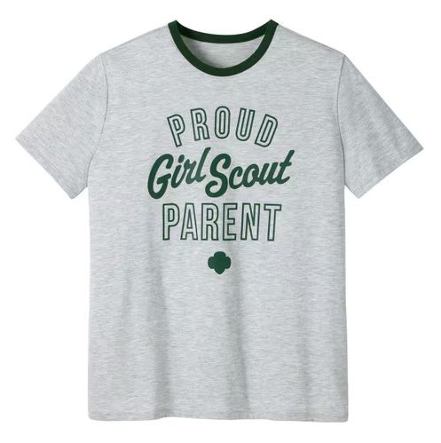 Proud Girl Scout Parent T- Shirt — Adult