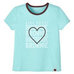 Brownie Outline T-Shirt, Size: XS