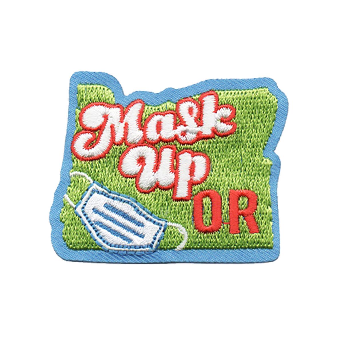 Mask-Up Oregon fun patch - DNO