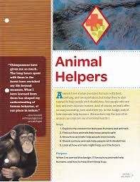 CADETTE ANIMAL HELPERS BADGE REQUIREMENTS pamphlet