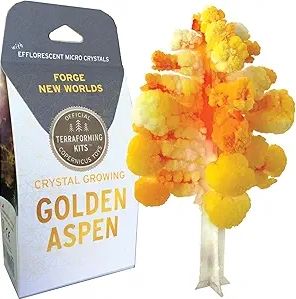Crystal Growing Golden Aspen Kit