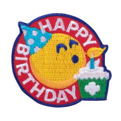 HAPPY BIRTHDAY CUPCAKE CANDLE BLOW OUT
