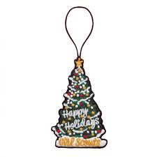 Girl Scouts Happy Holidays Tree Patch Ornament